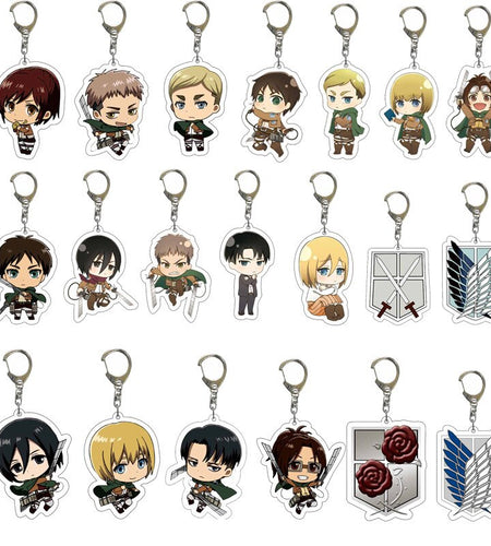 Cartoon Pendant Key Chain