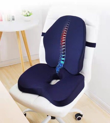Orthopedic Pillow Memory Foam Seat Set