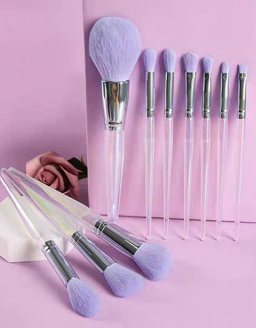 Load image into Gallery viewer, Purple Makeup Brush Set
