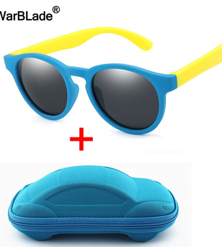 Kids Polarized Round Sunglasses