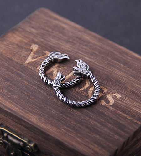 Men's Viking Dragon Statement Rings
