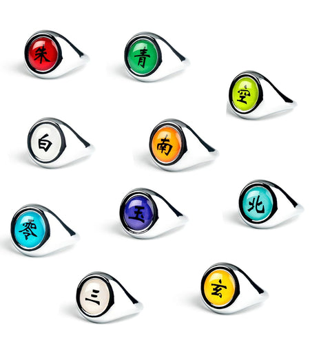 Anime Ninja Adjustable Ring Cosplay Props