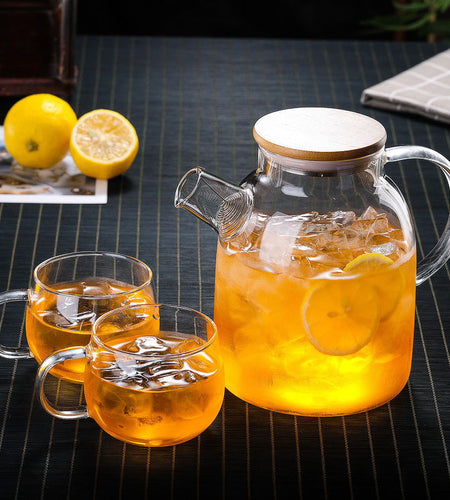 Big Heat Resistant Glass Teapot
