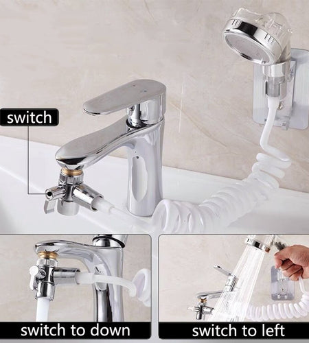 Basin Faucet External Shower Head Set
