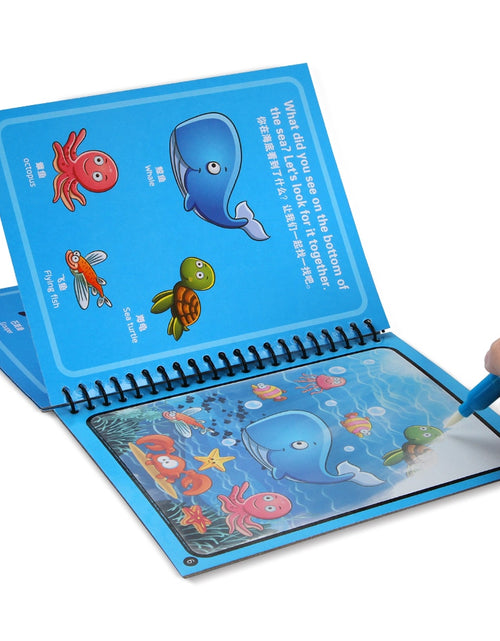 Load image into Gallery viewer, Magic Water Drawing Coloring  Book
