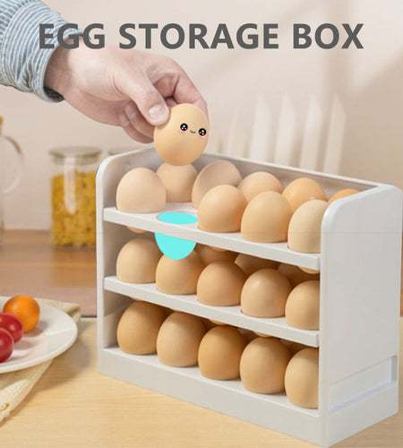 3 Layer Flip-Type Egg Storage