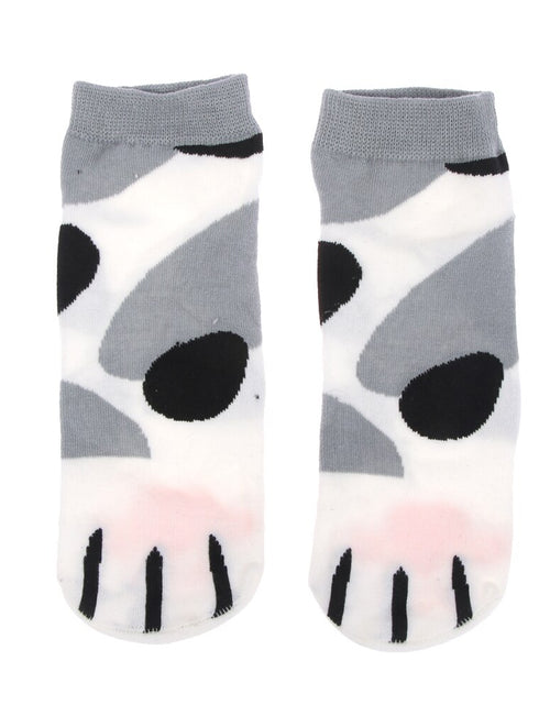 Load image into Gallery viewer, Cartoon Cute Cats Paw Socks
