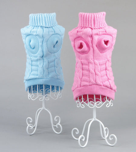 Solid Color Dog Sweater