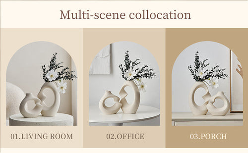 Load image into Gallery viewer, Nordic Ceramic Vases
