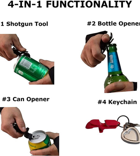 Beer Bong Shotgunning Bottle Opener