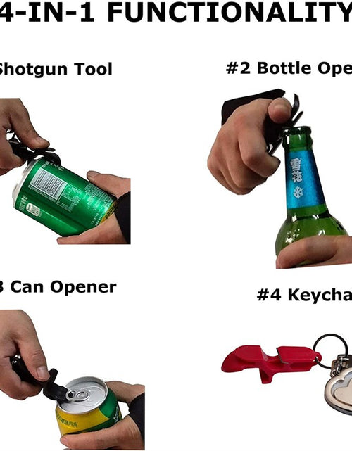 Load image into Gallery viewer, Beer Bong Shotgunning Bottle Opener
