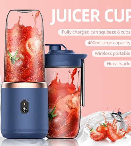 6 Blades Portable Juicer Cup