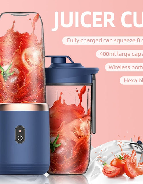 Load image into Gallery viewer, 6 Blades Portable Juicer Cup
