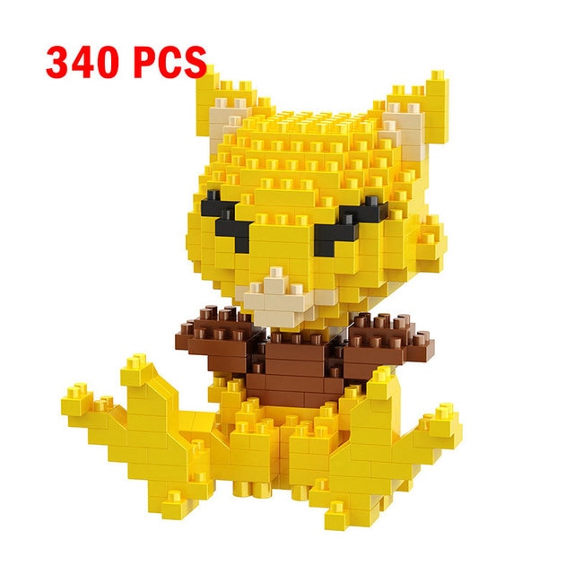 Small Building Blocks Cartoon Animals