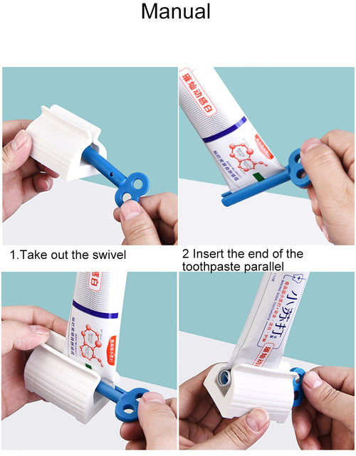 Load image into Gallery viewer, Toothpaste Squeezer Rolling Tube
