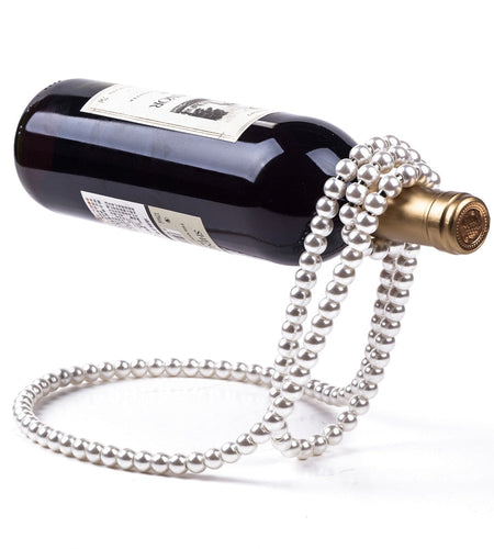 Pearl Necklace Wine Rack