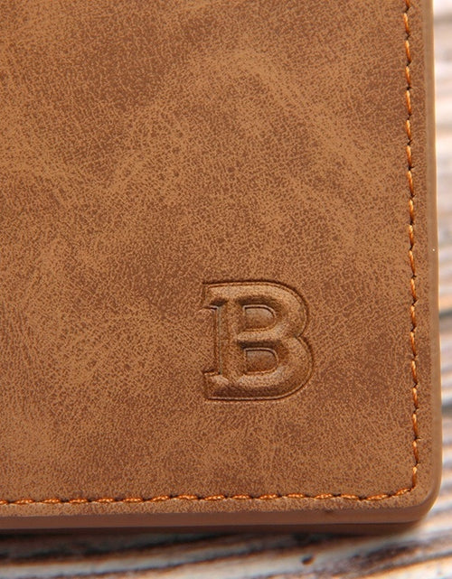 Load image into Gallery viewer, Men&#39;s Wallets With Coin Bag
