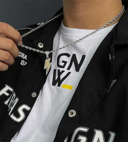 Lightning Pendant Necklace