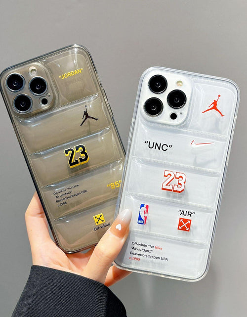 Load image into Gallery viewer, Transparent iPhone Case - NorthFace
