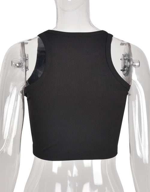 Load image into Gallery viewer, Sleeveless O-Neck Basic Slim Vest Tee
