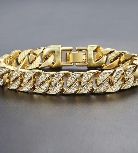 Curb Cuban Chain Bracelet