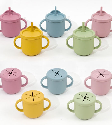 5Pcs/Set Silicone Children Tableware