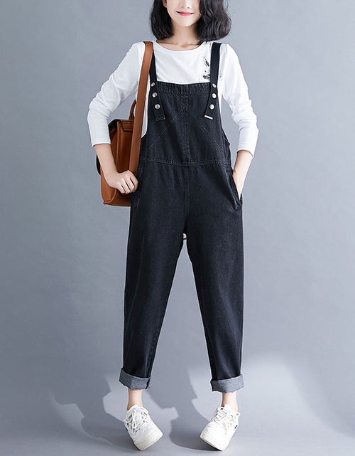 Load image into Gallery viewer, Jumpsuit Loose Suspenders
