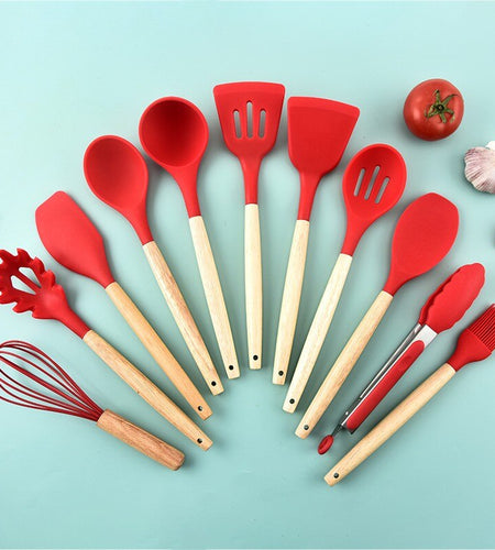 Non Stick Pot Spatula And Spoon