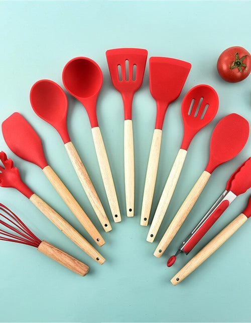 Load image into Gallery viewer, Non Stick Pot Spatula And Spoon
