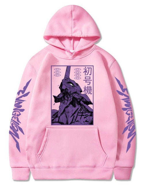 Load image into Gallery viewer, Anime EVA Men&#39;s Long Sleeve Hoodies
