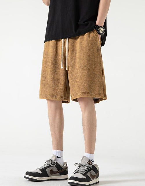 Load image into Gallery viewer, Summer Distressed Cotton Sweatshorts
