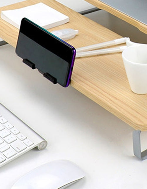Load image into Gallery viewer, Classic Monitor Stand with Mobile Phone Holder
