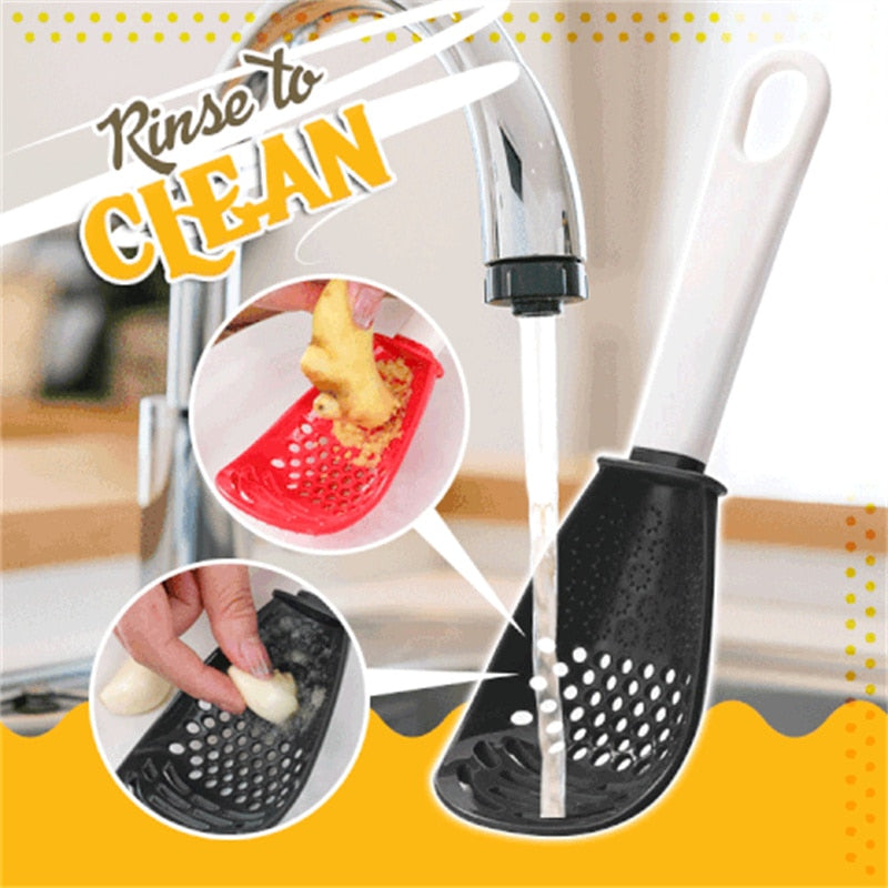 Multifunctional Heat-Resistant Cooking Spoon