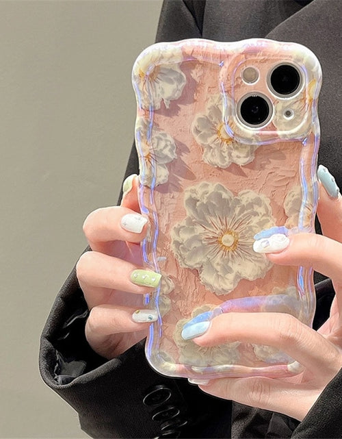 Load image into Gallery viewer, Blu-ray Flowers Shockproof Cases
