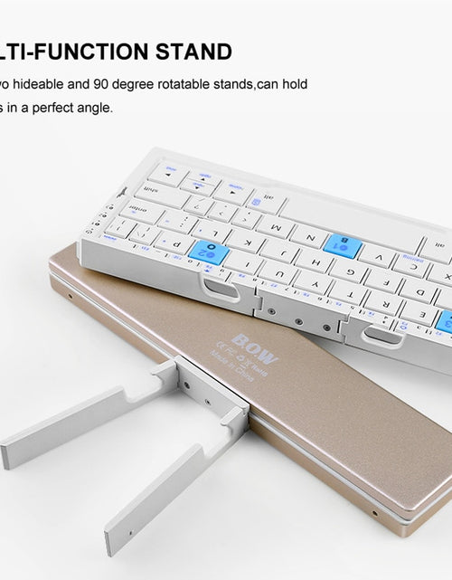 Load image into Gallery viewer, Mini Foldable Bluetooth Keyboard
