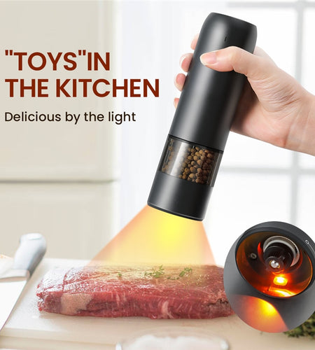 Electric Automatic Pepper And Salt Grinder