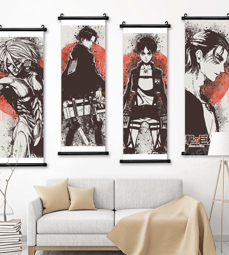 Wall Hanging Anime Painting Poster