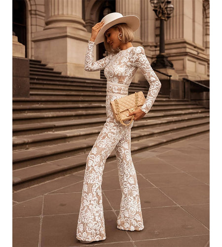 Sexy Lace Rompers Outfit