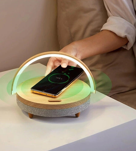 Wireless Charging Music Desk Lamp