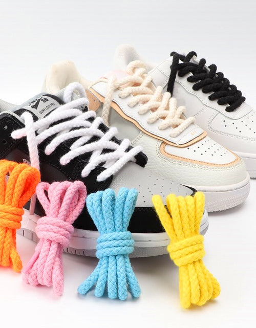 Load image into Gallery viewer, Linen Cotton Sneakers Laces
