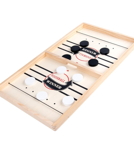 Table Hockey Fast Sling Puck Board Game