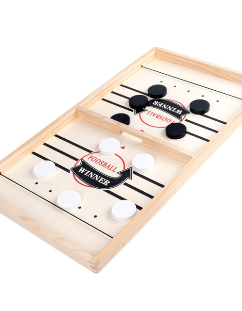 Load image into Gallery viewer, Table Hockey Fast Sling Puck Board Game
