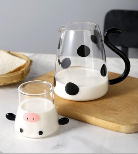 Transparent Borosilicate Glass Jug