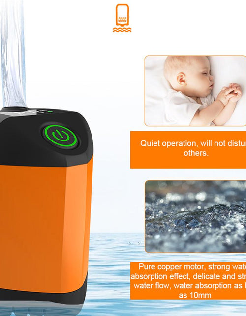 Load image into Gallery viewer, Portable Rechargeable Shower Set
