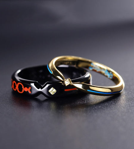 Anime Fate Stay Night Black Saber Rings