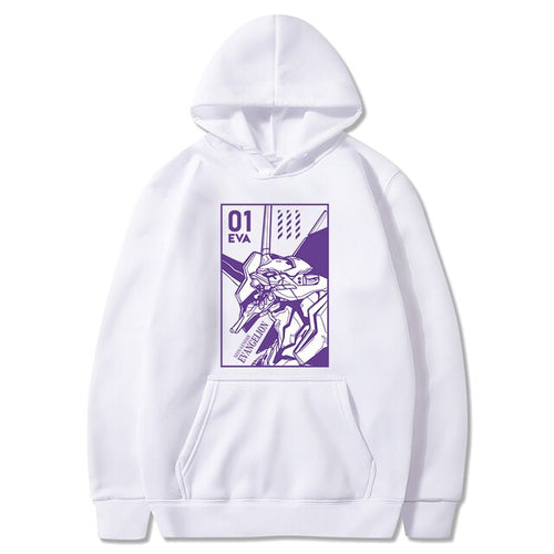 Load image into Gallery viewer, Anime EVA Men&#39;s Long Sleeve Hoodies
