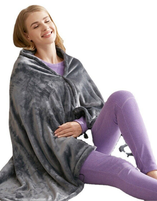 Load image into Gallery viewer, Electric Heating and Warm Shawl Blanket
