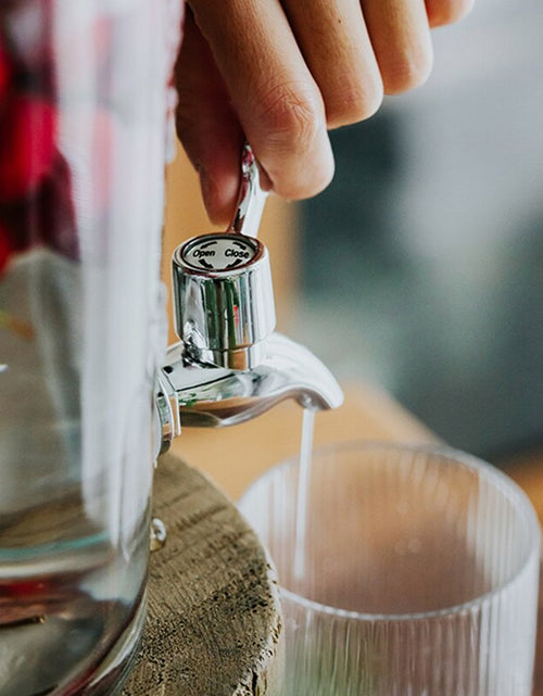 Load image into Gallery viewer, Retro Embossed Drink Dispenser Jar
