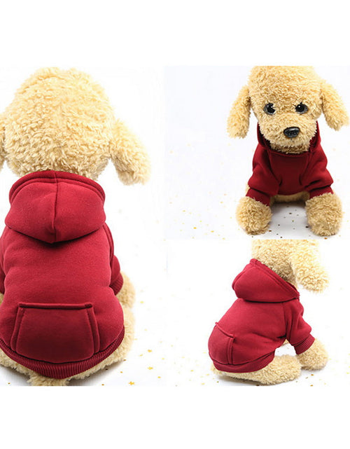 Load image into Gallery viewer, Soft Fleece Pet Dog Hoodie
