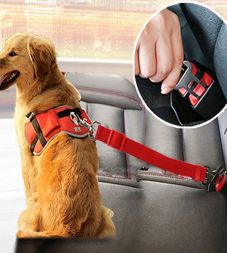 Adjustable Dog Safety Seat Belt